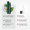Wolf Project Under Eye Roller - Korean Beauty, with Caffeine, Vitamin C and Peptides - Energizing Serum for Dark Circles and Puffiness, Fine Lines, Wrinkles - Gel-Based Brightening Cream