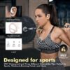 718M9zhlENL._AC_SL1500_.jpg HAOYUYAN Wireless Earbuds, Sports Bluetooth Headphones, LED Power Display Ear Buds with 80Hrs Playtime, Noise Canceling Headset, IPX7 Waterproof Earphones for Workout/Running