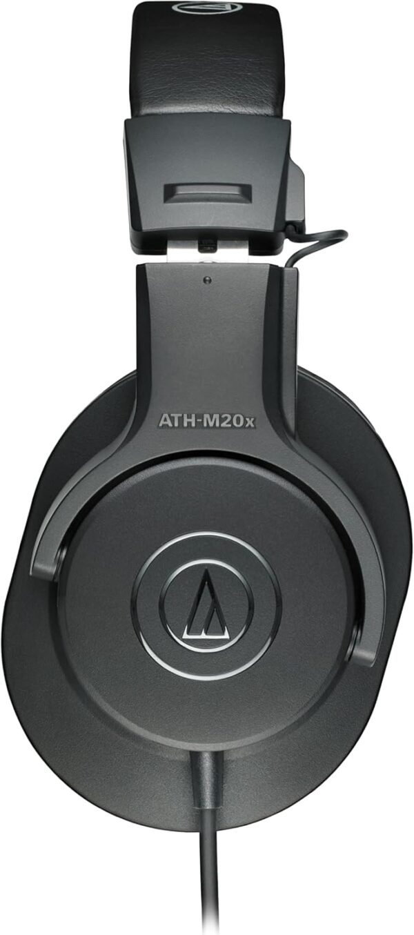 718jmLscCDL._AC_SL1500_.jpg Audio-Technica ATH-M20x Professional Studio Monitor Headphones, Black