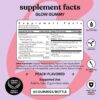 719e-C7w7bL._AC_SL1296_.jpg Lemme Glow Collagen Gummies for Thick Hair, Strong Nails & Healthy Skin with Multi-Collagen Peptides, Biotin, Trace Minerals, Zinc, Vitamins A, C & E, Dairy & Gluten Free, Peach Flavor, 60 ct.