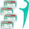 71AA06ctzEL._AC_SL1500_.jpg FAMILIFE Floss Picks, 240 Count Mint Dental Floss Cleaner, Tooth Picks Flossers with 4 Travel Handy Cases, Helps to Fight Tooth Decay and Keep Your Teeth Clean, Flossing Sticks for Family