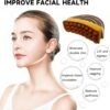 Facial Lymphatic Drainage Brush, Contour Face Massager for Chin & Neck, Soft Bristles for All Skin Types, Ergonomic Beauty Tool with Portable Case