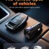 71Aw4h1cWcL._AC_SL1500_.jpg GRIFEMA 48W Car Charger Fast Charge, Dual Port Cigarette Lighter Adapter, 30W USB C PD and 18W USB A QC 3.0, 12V 24V for iPhone 16 15 14, Samsung Galaxy, iPad
