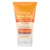 Neutrogena Oil-Free Acne Face Wash with 2% Salicylic Acid, Daily Exfoliating Scrub & Acne Treatment for Oily, Acne-Prone Skin, Clears Breakouts & Blackheads, 4.2 fl. oz
