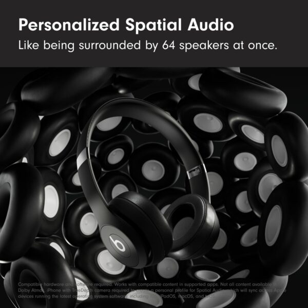 71BMVXXgwWL._AC_SL1500_.jpg Beats Solo 4 - Wireless On-Ear Bluetooth Headphones, Up to 50-Hour Battery Life, Ultra-Lightweight Comfort, Powerful and Balanced Sound, Apple & Android Compatible - Matte Black