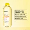 Garnier Micellar Water with Vitamin C, Facial Cleanser & Makeup Remover, Brightening & Hydrating, For All Skin Types, Vegan, Cruelty Free, 13.5 Fl Oz (400mL), 1 Count