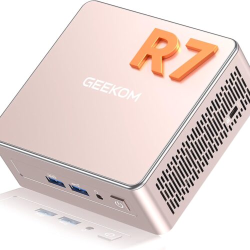 71EWKwbferL._AC_SL1500_.jpg GEEKOM A5 Business Mini PC Idea Light Gaming/Education, AMD Ryzen 7, 16GB RAM(Expandable to 64GB), 512GB NVMe SSD, Windows 11 Pro Desktop Computer Supports Quad Display/4K Video Streaming