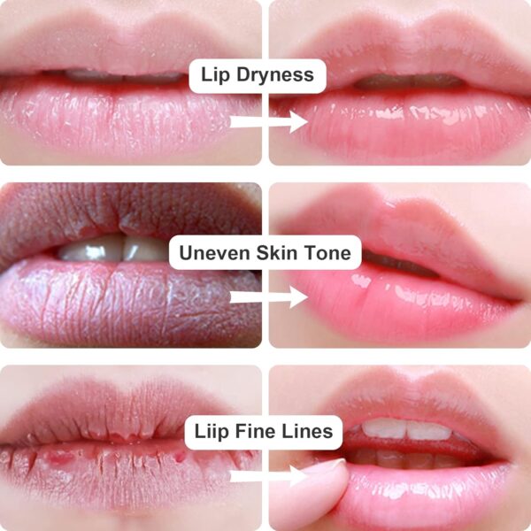 71EaRBPFzJL._SL1500_.jpg 30 PCS Moisturizing Collagen Lip Mask Crystal Mouth Care Pads Mask for Moisturizing & Reducing Chapped, Smoothing Fine Lines Lip Patches with Moisture Essence for Gifts