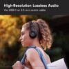71F7YMIV39L._AC_SL1500_.jpg Beats Solo 4 - Wireless On-Ear Bluetooth Headphones, Up to 50-Hour Battery Life, Ultra-Lightweight Comfort, Powerful and Balanced Sound, Apple & Android Compatible - Matte Black