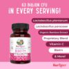 71F8U22dL._AC_SL1500_.jpg MARYRUTH'S Probiotic Beauty Capsules + Red Orange Complex & Ceramosides | Vegan Collagen Support | Anti Aging | Gut Health | Hair Skin and Nails Vitamins | Skin Care | Biotin | Non-GMO | 60 Count