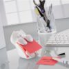 71FFkRtFQYL._AC_SL1500_.jpg Post-it Dispenser Z-Notes CAT, Pack of 1 Pad, 90 Sheets per Pad, 76 mm x 76 mm, Pink Color - for Convenient One-Hand Dispensing on Your Desk