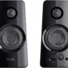 Trust Tytan 2.0 PC Speaker Set, USB Powered Sound System, Plug and Play Speakers, Bass Control, 36 W Peak Power, Wired Speakers for PC, Computer, Laptop, Tablet, Mac, Phone, Smartphone, TV - Black