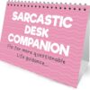 71GgKmlLXXL._AC_SL1500_.jpg RED OCEAN Sarcastic Office Desk Companion Flipbook Gift For Friend, Secret Santa Gift, Funny Quotes for Desk, Joke Office Gift, Funny Gifts For Women, Colleague Gifts For Birthday Christmas