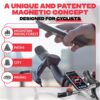 71GxiZksaWL._AC_SL1500_.jpg Shapeheart Magnetic Bike Phone Holder - XL Waterproof Touchscreen Pouch - Universal Handlebar Mount for MTB, Motorcycle, E-Scooter - Detachable Smartphone Case - Quick and Stable Setup