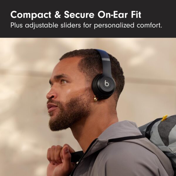 71IMYhfrOPL._AC_SL1500_.jpg Beats Solo 4 - Wireless On-Ear Bluetooth Headphones, Up to 50-Hour Battery Life, Ultra-Lightweight Comfort, Powerful and Balanced Sound, Apple & Android Compatible - Matte Black