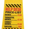 71JOYpEW95L._AC_SL1500_.jpg Boxer Gifts Help Desk Joke Office Desk Sign - Funny Manager Gift for Your Boss and Colleagues - Novelty Work Accessories