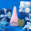 71JafhfjRcL._SL1500_.jpg BAIMEI IcyMe Ice Roller for Face and Gua Sha Facial Tool Set, Ice Face Roller Reduces Puffiness Relieves Migraines Skin Care Tools, Self Care for Women - Pink
