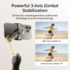 71KPBQ23V-L._AC_SL1500_.jpg DJI Osmo Mobile 7P Gimbal Stabilizer for iPhone, Android, Native Tracking, Lighting, 3-Axis Phone Gimbal, Quick Launch, One-Tap Edit, Built-in Extension Rod & Tripod, 10hrs Use, Phone Charging