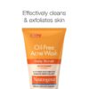Neutrogena Oil-Free Acne Face Wash with 2% Salicylic Acid, Daily Exfoliating Scrub & Acne Treatment for Oily, Acne-Prone Skin, Clears Breakouts & Blackheads, 4.2 fl. oz