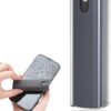 Alyvisun Screen Cleaner Kit (Liquid NOT Included), 3 in 1 Screen Cleaner Tool with Microfiber Cloth, Portable Refillable Laptop Screen Cleaner Spray Bottle for Phone/TV/Monitor/Computer/Car Screen