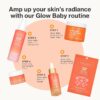 Pacifica Sheet Face Mask - Glow Baby Brightening Facial Mask w/Vitamin C, Aloe & Kelp – Cooling Mask for Dark Spots & Fine Lines - Clean Beauty Vegan & Cruelty-Free Dermatologist Tested