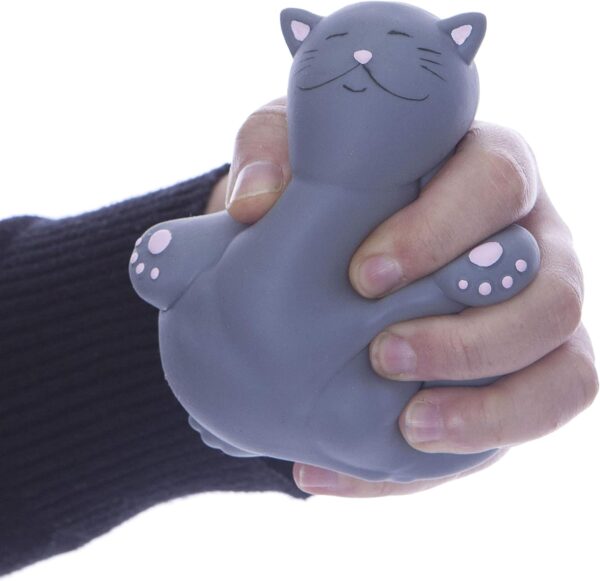 71Oo48zYZiL._AC_SL1500_.jpg Boxer Gifts Kalma Kitty Squishy Toy Stress Relief - Helps With Anxiety – Office Desk Toy - Birthday Christmas Secret Santa Stocking Filler Gift for Cat Lovers