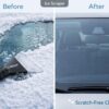 1ABOVE Ice Scraper – Non-Slip Soft Grip, Scratch-Free Snow & Frost Remover for Car & SUV Windscreens (1)