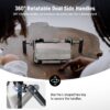 71PvIfLEG5L._AC_SL1500_.jpg NEEWER Universal Smartphone Video Rig with Handles 67mm Filter Adapter Anti Drop Cold Shoe Compatible with DJI Mic iPhone Samsung Galaxy Android, Phone Cage Stabilizer for Video Recording, PA017