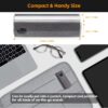 Alyvisun Screen Cleaner Kit (Liquid NOT Included), 3 in 1 Screen Cleaner Tool with Microfiber Cloth, Portable Refillable Laptop Screen Cleaner Spray Bottle for Phone/TV/Monitor/Computer/Car Screen