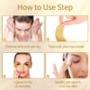 71RUn97oWIL._SL1500_.jpg Under Eye Patches, 40 Pairs Eye Mask for Dark Circles, Puffy Eyes, Undereye Bags,Wrinkles,Eye Mask Patches with 24K Gold, Hyaluronic Acid,Rose & Aloe Vera, Eye Treatment Skin Care for Men & Women Gift