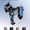 GREFAY Bike Phone Holder Motorbike Phone Holder [1S Quick Release Robust Connections] Anti Shake Universal 360° Bicycle Handlebar Holder for iPhone 17 16 15 14 13 Samsung S23/S22 4.5-7" Smartphone