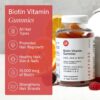 71SEoJFmZL._AC_SL1500_.jpg iRestore Biotin Gummies 10,000 mcg - 3 Natural Fruit Flavors, Hair Vitamins Multi Supplement for Hair Skin and Nails for Women & Men, 60 Vegan Gummies, 30 Day Supply