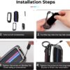 71TOMR8GRaL._AC_SL1500_.jpg for BMW Key Fob Cover with Keychain, Carbon Fiber Metal Key Fob Case Fit for BMW 2025 2026 New X5 X7 7 iX X6 i5 M60 i7 Series, Full Protection Car Key Cover Shell Accessories for Man and Woman