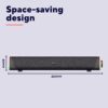 71TpSg-J2vL._AC_SL1500_.jpg Trust Liro Soundbar PC Speaker 12W, Compact Stereo Sound Bar with RGB LED Lights, 3.5mm AUX Cable Connection, USB Powered PC Speakers for Computer Laptop Desktop Tablet Smartphone TV, Black