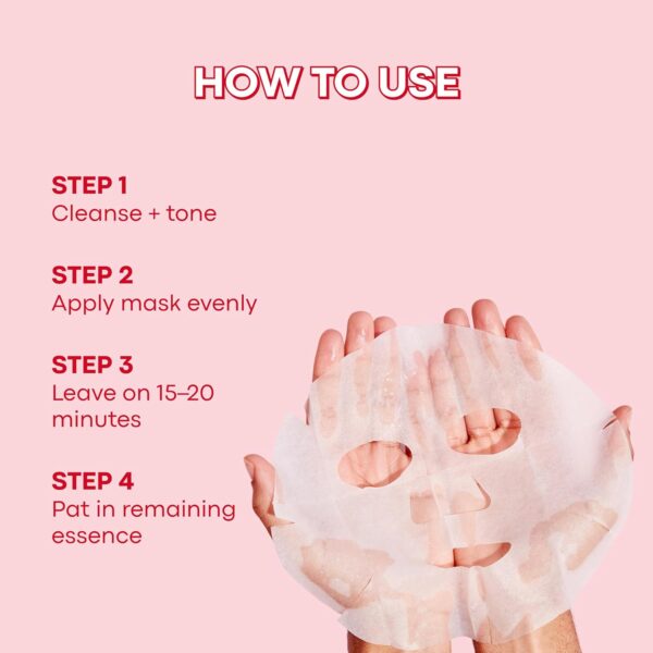 TONYMOLY I’m Lavender Sheet Mask – Korean Hydrating & Moisturizing Face Mask with Vitamin Infused Lavender & Rosemary Extract, Soothes Skin