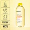 Garnier Micellar Water with Vitamin C, Facial Cleanser & Makeup Remover, Brightening & Hydrating, For All Skin Types, Vegan, Cruelty Free, 13.5 Fl Oz (400mL), 1 Count