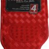 71UgJuLsLIL._AC_SL1000_.jpg JVL Titan Car Mat Set Metallic Design with Rubber Backing, Red