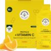 Propolis Liposomal Vitamin C by Beekeeper's Naturals, 1000mg Vitamin C, Propolis & Organic Honey, Supercharged Immune Support & Increased Bioavailibity for Max Absorption, 30 Ct