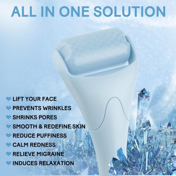 71VAnJzxoL._SL1200_.jpg Fronnor Ice Roller for Face,Eyes,Facial Massager Tool,Soothing Skin Care Tool,Cooling Skincare Device for Puffiness,At-Home Spa Gift for Women