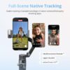 71VD44V9DRL._AC_SL1500_.jpg DJI Osmo Mobile 8 Advanced Tracking Combo Gimbal Stabilizer for Phone, AI Native Tracking with Audio & Lighting, 360° Pan Rotation, Built-in Extension Rod&Tripod, 10h Battery