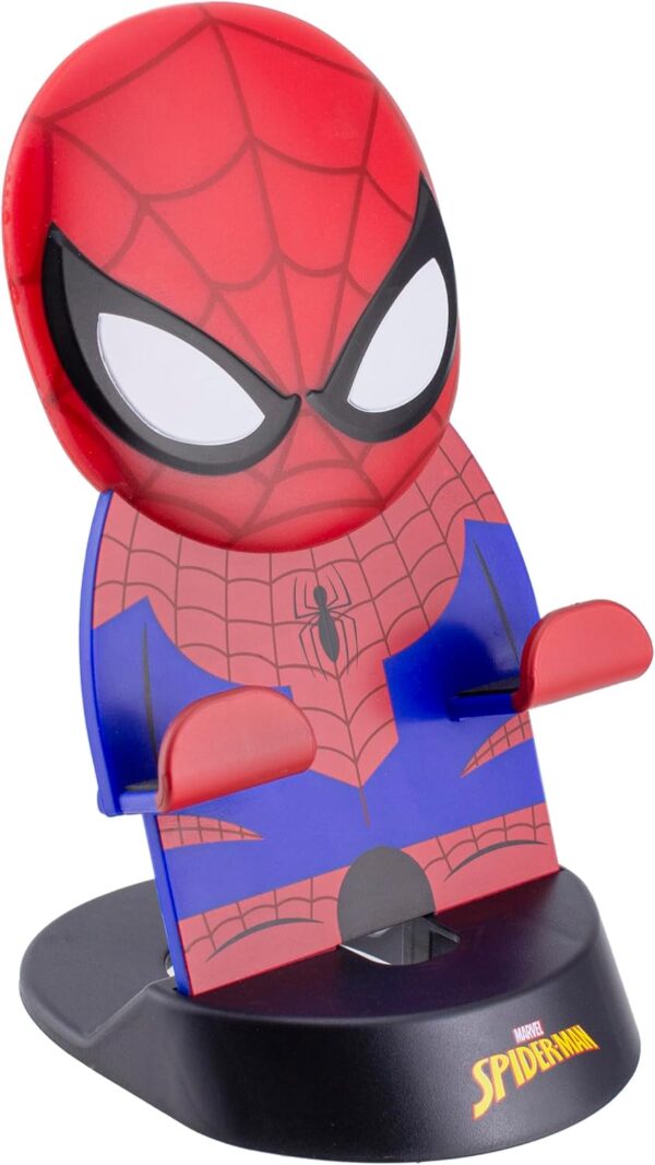 71VXP0JEY5L._AC_SL1500_.jpg Paladone Spiderman Phone Holder - Officially Licensed Disney Merchandise Device Holder, Novelty Spidey Gift for Spiderverse Fans