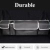 71XC4okIbcL._AC_SL1500_.jpg ASelected Car Trunk Organizer 90 x 25 x 12 cm with Adjustable Straps for SUV Foldable with Multiple Compartments Waterproof PVC Trunk Storage Space Saving, Black