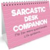 71XwnPnryML._AC_SL1500_.jpg RED OCEAN Sarcastic Office Desk Companion Flipbook Gift For Friend, Secret Santa Gift, Funny Quotes for Desk, Joke Office Gift, Funny Gifts For Women, Colleague Gifts For Birthday Christmas