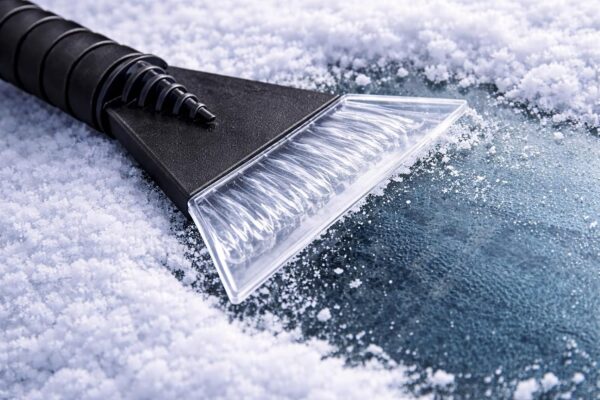 1ABOVE Ice Scraper – Non-Slip Soft Grip, Scratch-Free Snow & Frost Remover for Car & SUV Windscreens (1)