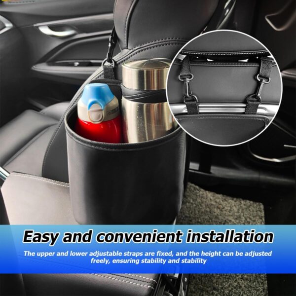 71YMUfUeCwL._AC_SL1200_.jpg BESULEN Car Seat Side Large Cup Holder, Hanging Storage Bag for Drink Water Bottle Baby Stuff, Multi-Functional Auto Organizer with Waterproof Liner, Universal Car Accessories Road Trip Essentials