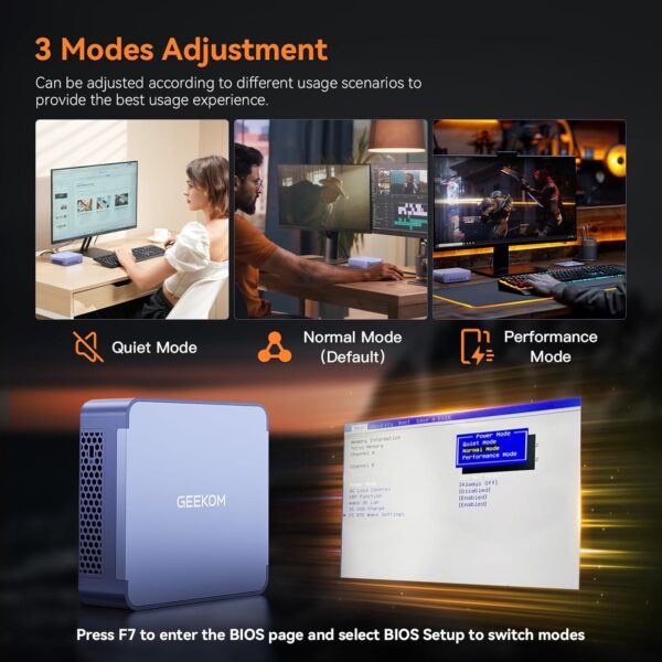 71YYSzIES-L._AC_SL1500_.jpg GEEKOM AX8 Max Silent Operation Mini PC Office/Multitasking/NAS, AMD Ryzen 7 8745HS |16GB DDR5 1TB SSD|Windows 11 Pro |Radeon 780M, USB4.0(40Gbps), Dual 2.5GbE LAN |8K Quad Display, SD Card Slot