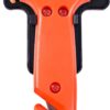 AA Emergency Car Window/Glass Hammer Seatbelt Cutter Rescue Tool AA6240 - Essential For Quick Vehicle Escape – With Mounting Screws And Bracket, Red
