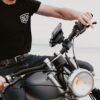 GREFAY Bike Phone Holder Motorbike Phone Holder [1S Quick Release Robust Connections] Anti Shake Universal 360° Bicycle Handlebar Holder for iPhone 17 16 15 14 13 Samsung S23/S22 4.5-7" Smartphone