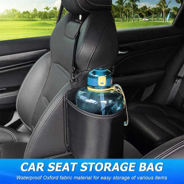 71aAV1h-TyL._AC_SL1200_.jpg BESULEN Car Seat Side Large Cup Holder, Hanging Storage Bag for Drink Water Bottle Baby Stuff, Multi-Functional Auto Organizer with Waterproof Liner, Universal Car Accessories Road Trip Essentials