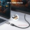 71aB2D8KvkL._AC_SL1500_.jpg Duttek DisplayPort to HDMI Adapter 8K@60Hz, DP to HDMI Converter for Gaming PC Laptop MacBook, Unidirectional Transmission for Monitor Projector TV, Laptop Desktop PS5